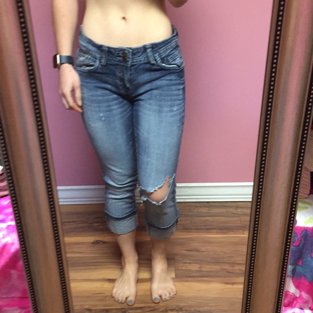 Jean capris